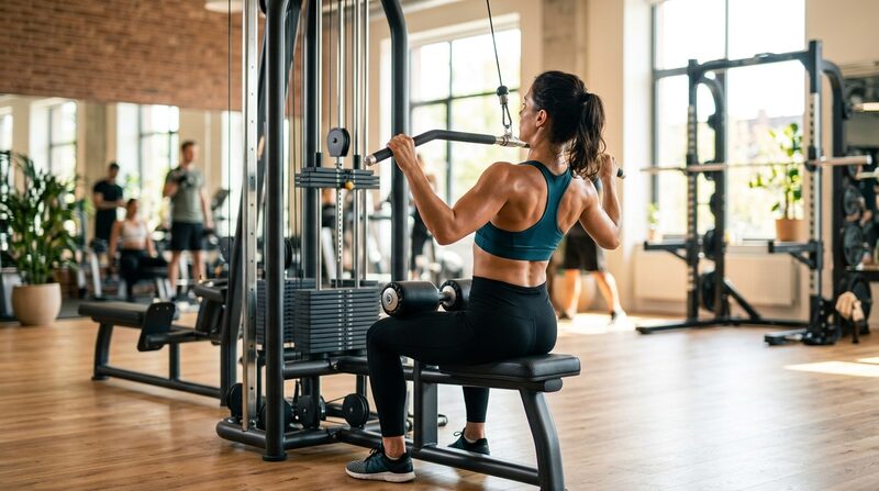 Тяга верхнего блока: техника, варианты, ошибки